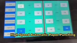 CK-420E Automatische papierponsmachine