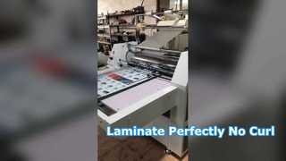 QDFM-900A Semi-automatische pneumatische druklamineermachine