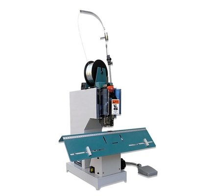 Single Head Book Wire Stitcher Manual Saddle Stitching Stapler Machine