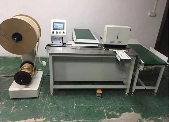 Twin Ring Spiral Wire O Spool Roll Cutting And Binding Machine Equipment For Large Notebook