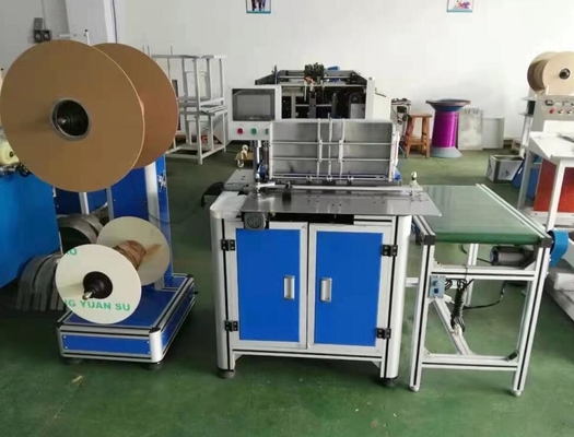 Multifuctional Double Loop Wire Spooling Machine PLC Controlled Wall Calendar Binding