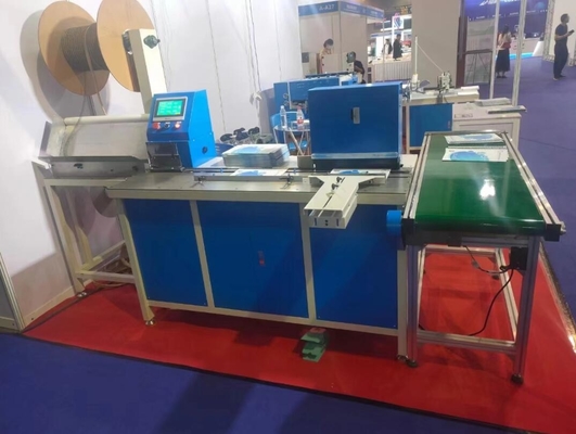 42 CM Semi- Auto 31 21 Double Loop Spiral Wire O Paper And Used Perfect Book Binding Machine Without Change Mould