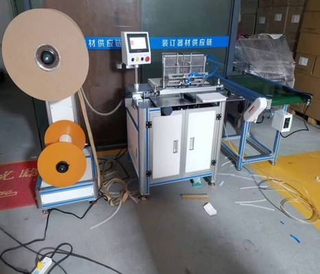 DWC-520 Semi Automatic Double Loop Coil Book Calendar Spiral Twin Ring Wire Binder Binding Machine