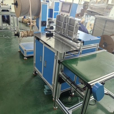 Two Ring Double Wire Coil Spiral Calendar Closing Binding Binder Machine Equipment