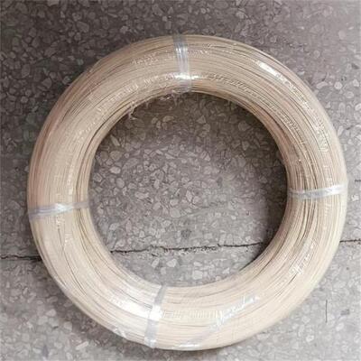 0.8 mm 0.9 mm Beige PET Nylon Coated Wire Bra Wire Galvanized Wire Nylon Coated Steel Bra Wire
