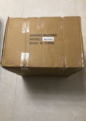 A4 Electirc Metal Plastic Single Spiral Coil Binding Punching Machine