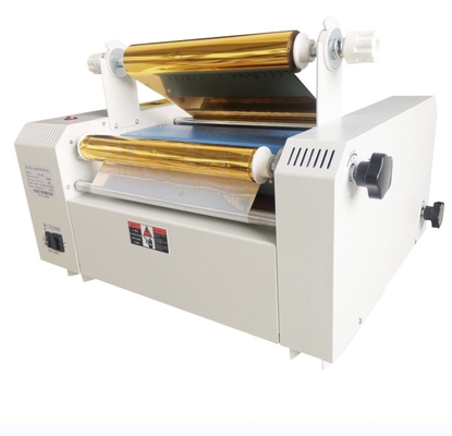 GS-360 digitaal gouden stempelmachine voor het stempelen van rollen van warmgevoerde folie maximale stempbreedte 340 mm