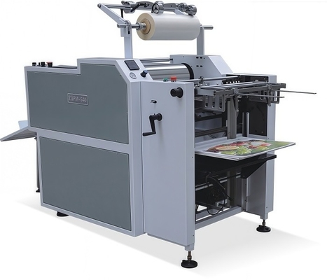 ZDFM-540 Full Automatic Roll Laminating Machines 540*700 mm Maximale laminatiebreedte Luchtdruk