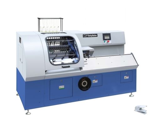 SX-460E 12 Naalden En 19mm Naaldinterval Programma-gestuurde Semi-automatische Bindmachine voor Boeken