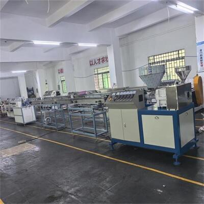 PFE-50D Double Head Rewinding Automatic PVC Filament Extrusion Machine voor plastic bindspolen